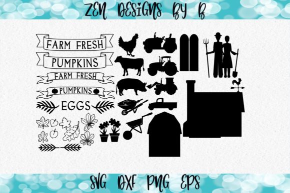 Farmhouse Clipart Bundle – A Versatile Resource for Creative Projects