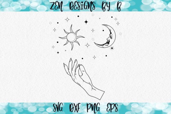 Hand and Sky Graphic: A Versatile Design Asset for Modern Creators