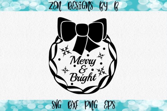 Merry and Bright Graphic: A Versatile Tool for Creative Projects