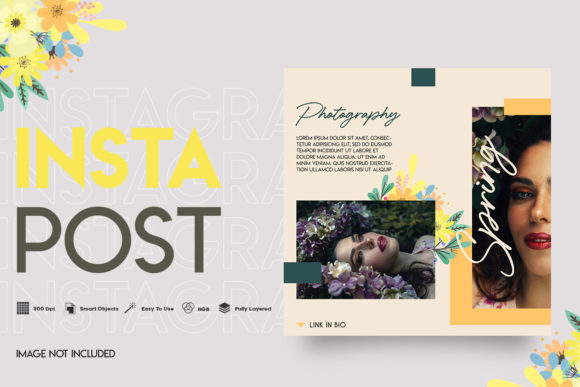 Spring Photo Instagram Post for Business Promotion
