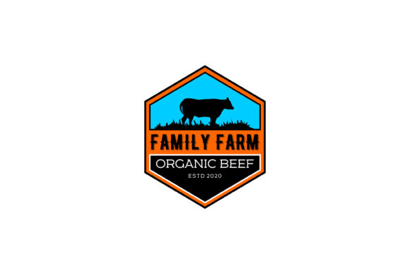 Vintage Cattle Angus Livestock Beef Logo Design