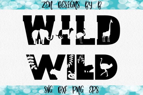 Wild with Animals Graphic and ∞Hello From Zen: A Guide to Creative Design Files for Crafters
